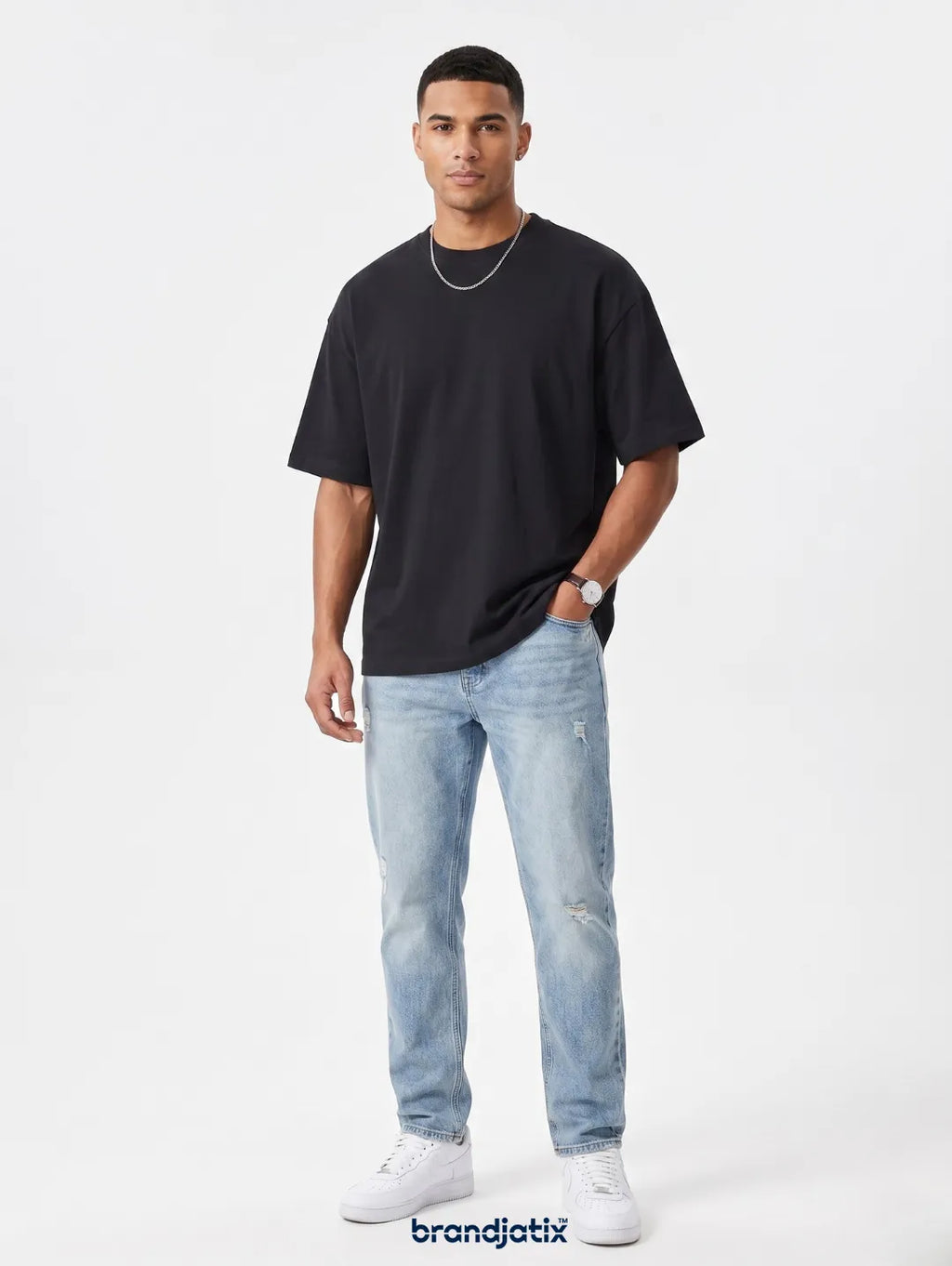 Pull & Bear Oversized Men's T Shirt | Heavy GSM