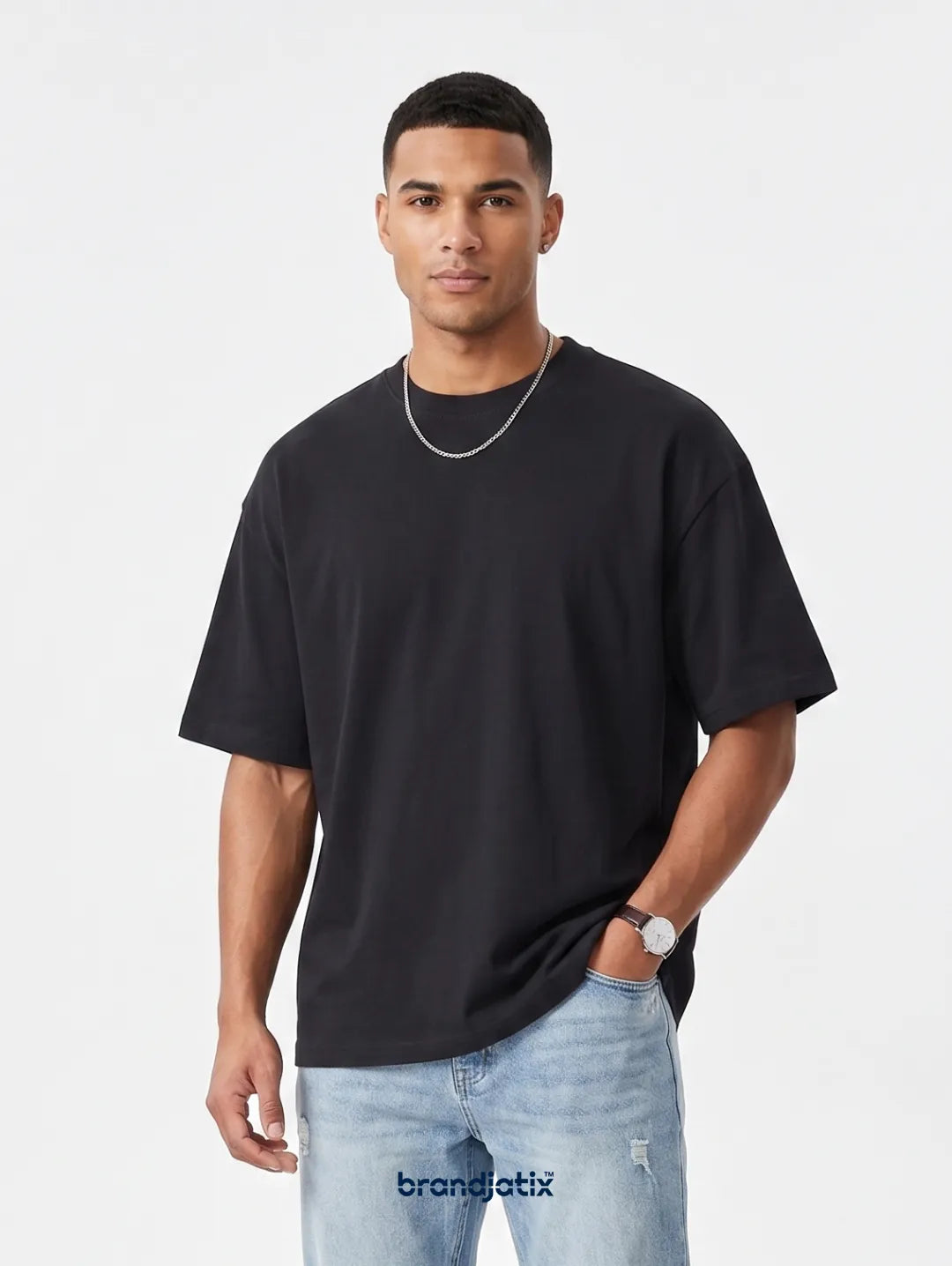 Pull & Bear Oversized Men's T Shirt | Heavy GSM