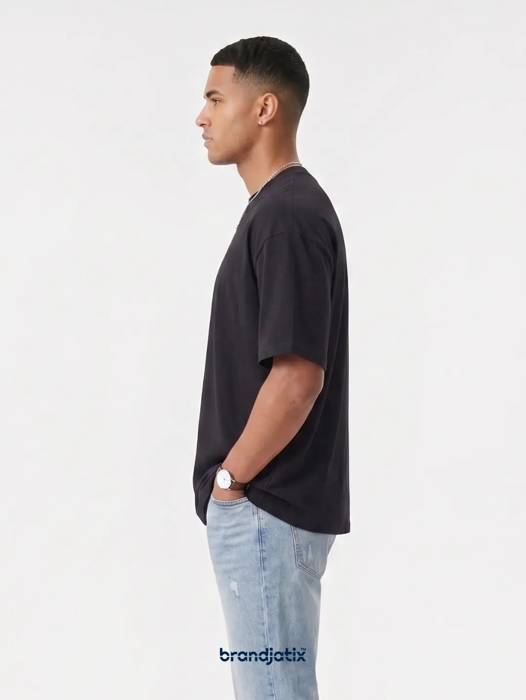 Pull & Bear Oversized Men's T Shirt | Heavy GSM