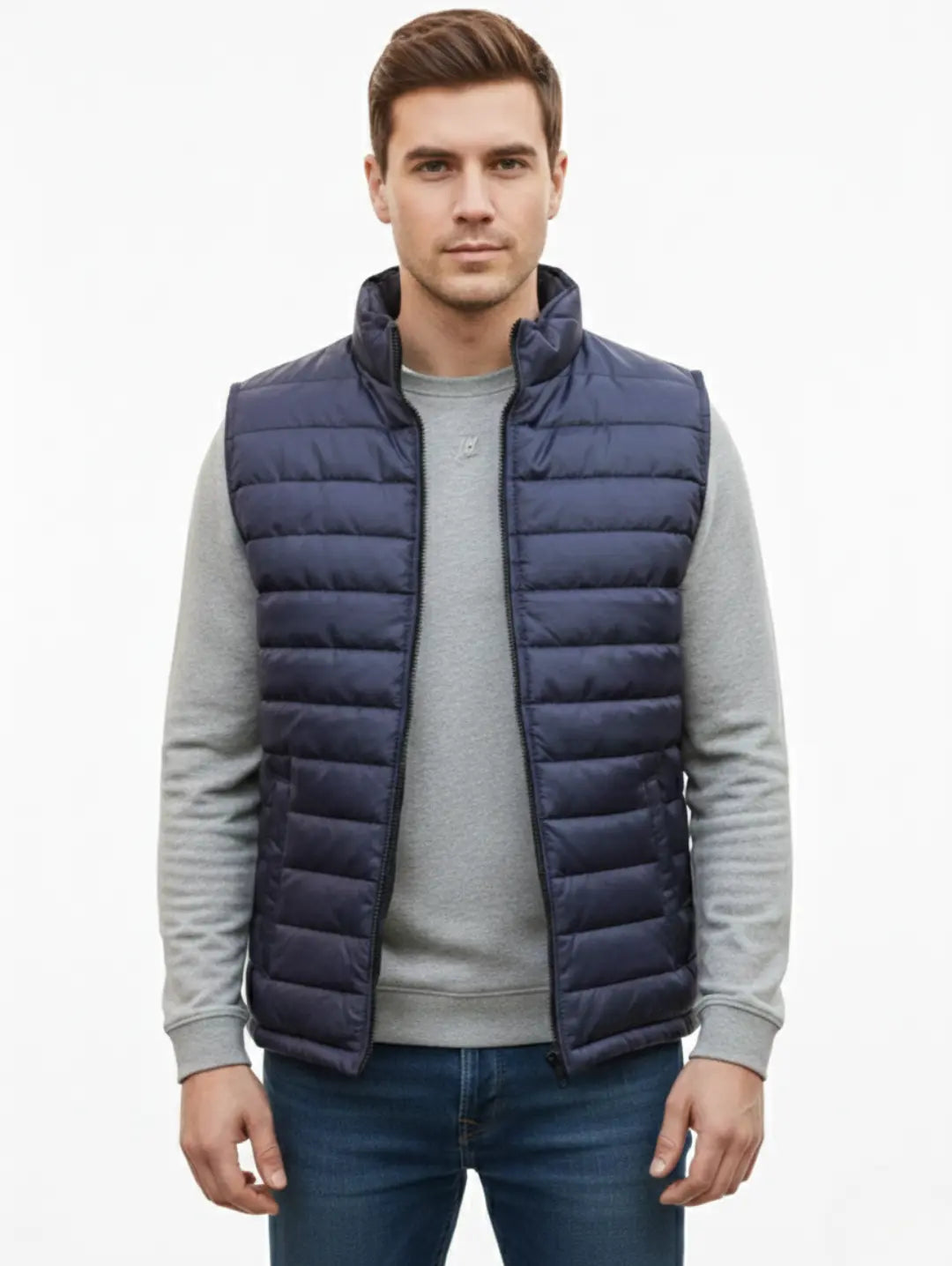 JB Men's Sleeveless Puffer Jacket