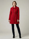 Rewind Women Mid Long Coat