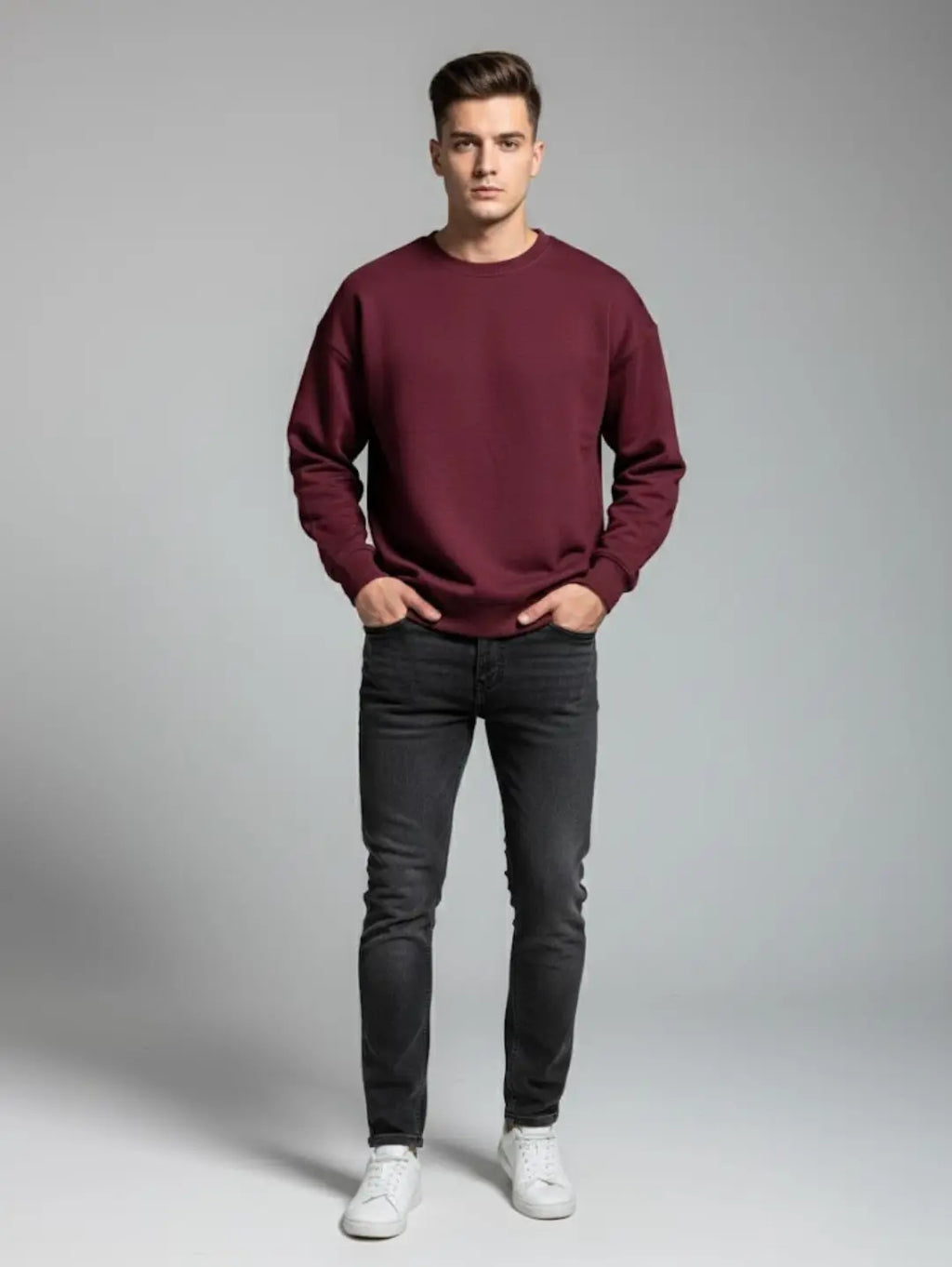 Men’s Plain Sweatshirt