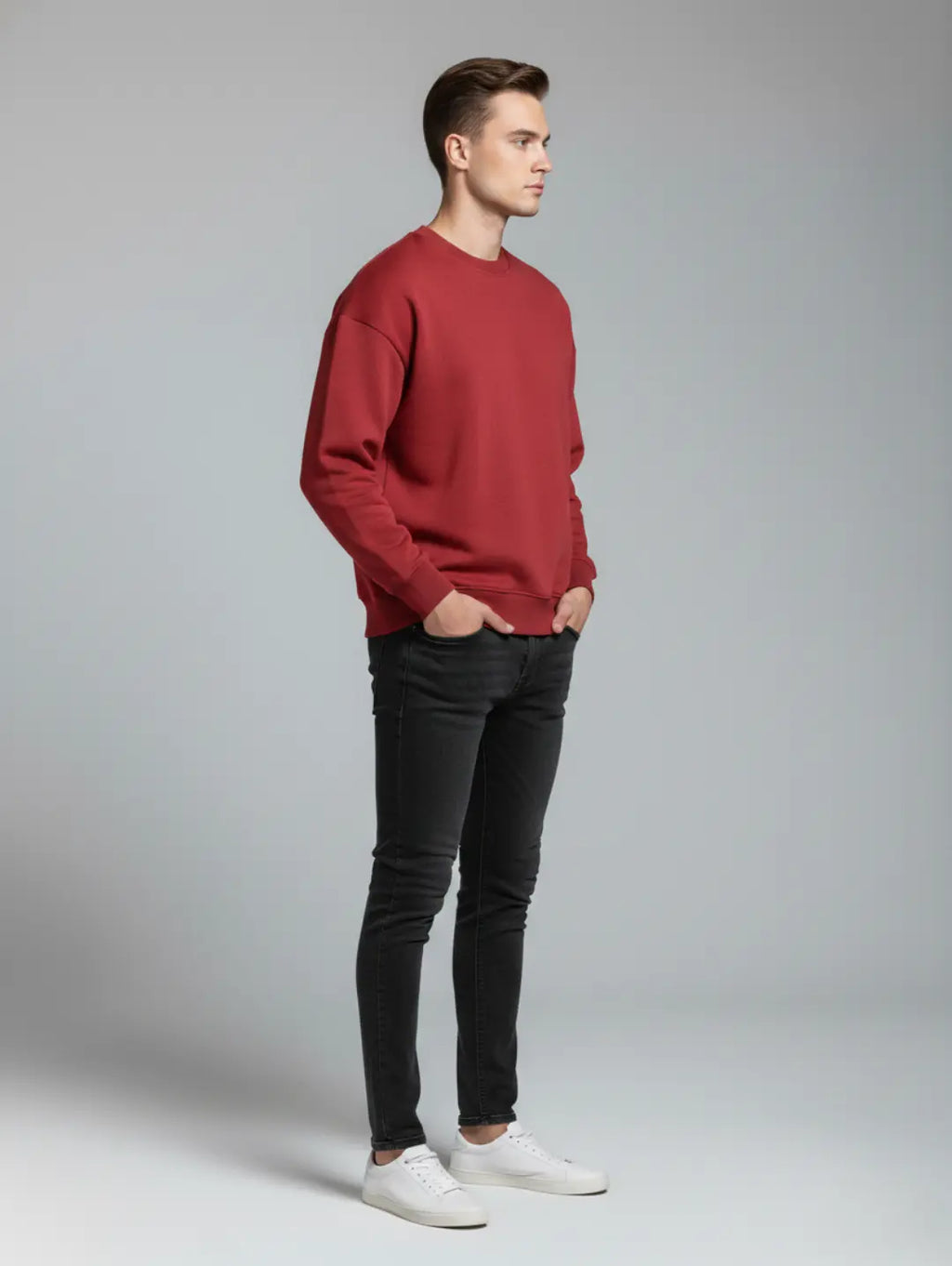 Men’s Plain Sweatshirt