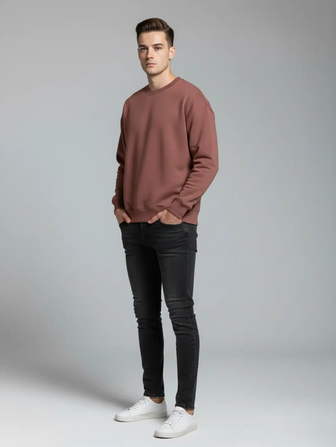 Men’s Plain Sweatshirt