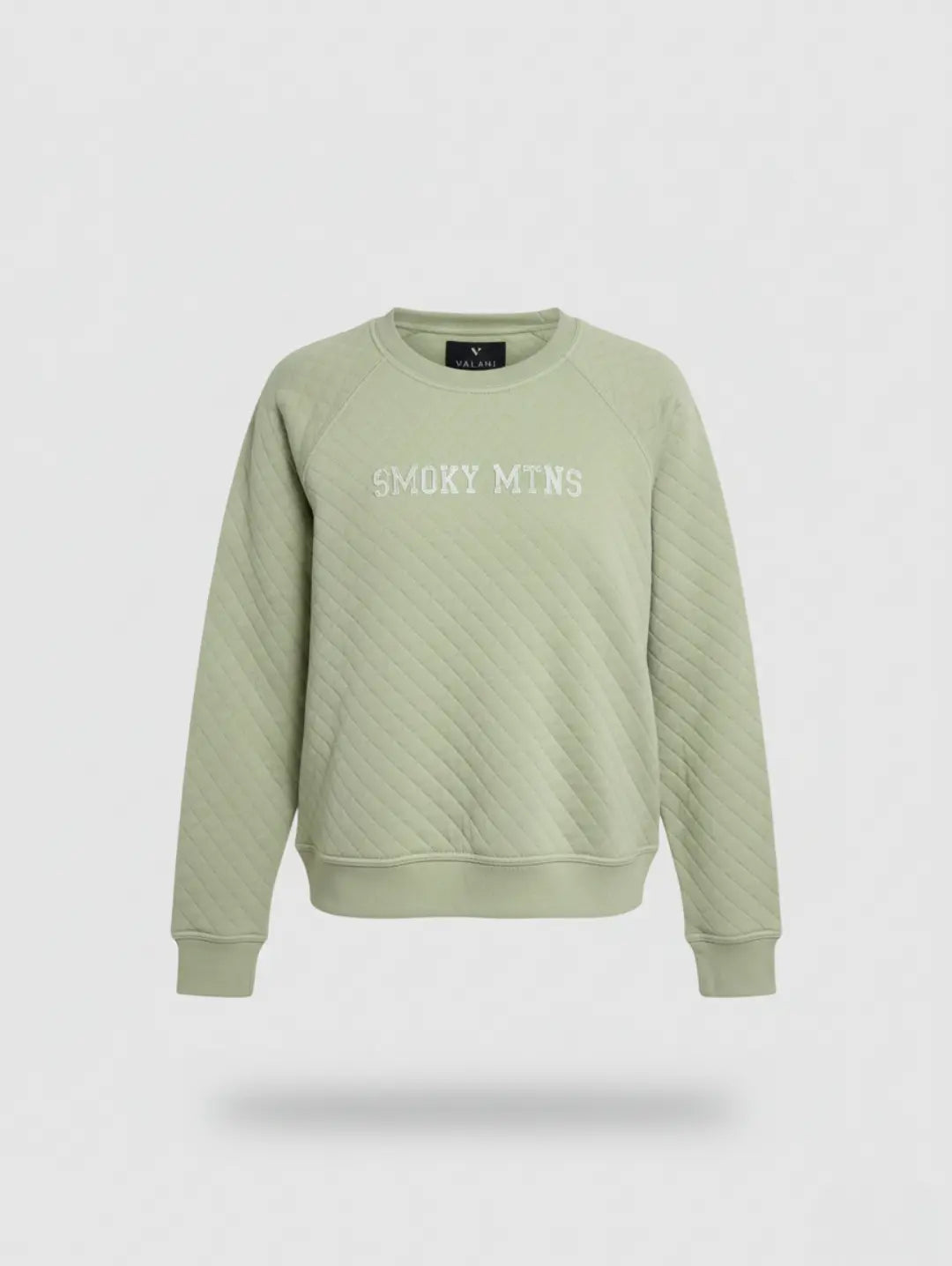 Men's Quilted Sweatshirt Embroidered