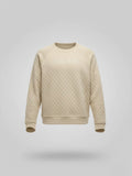 Men's Quilted Sweatshirt Embroidered