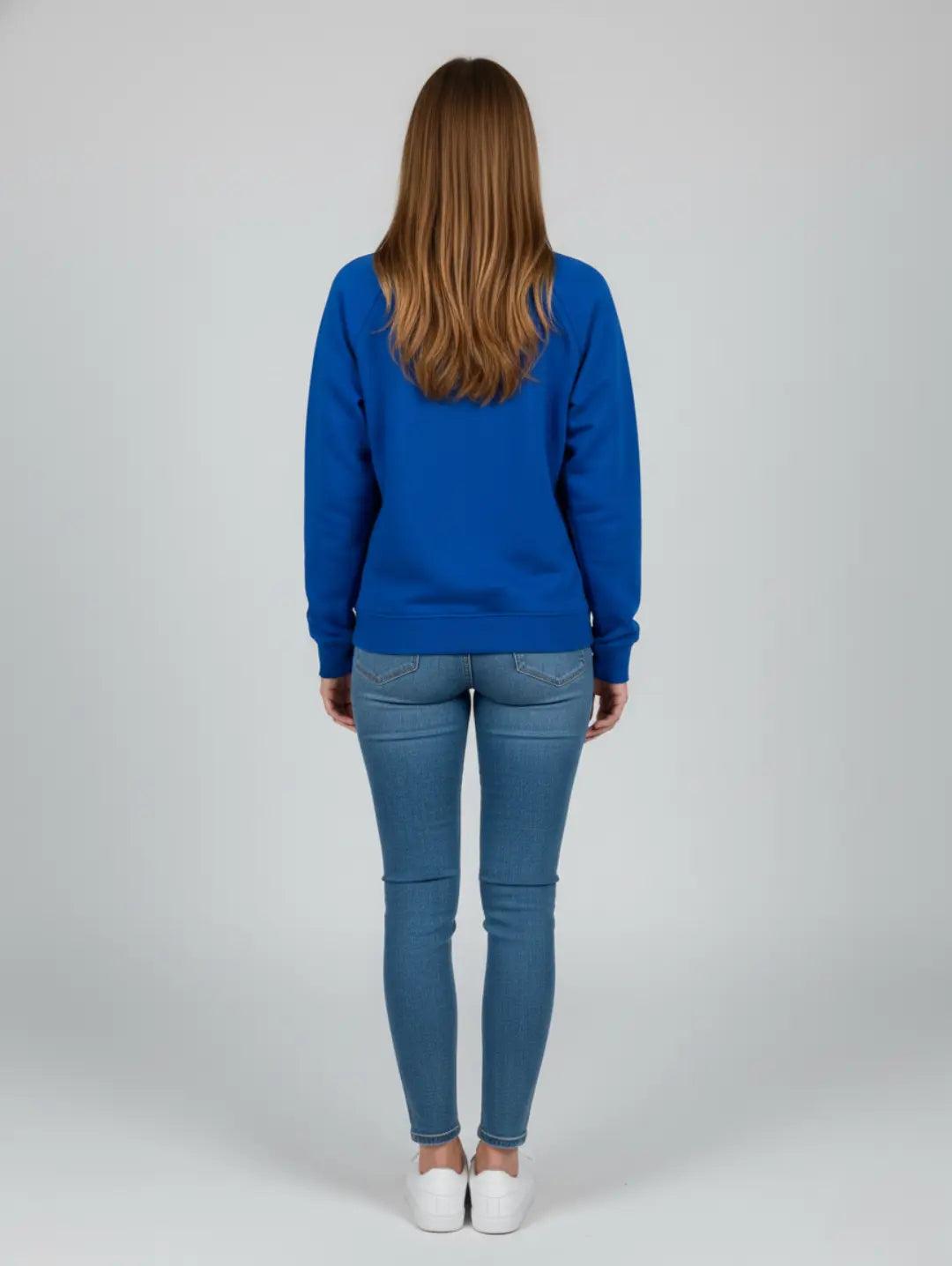 Women's Fleece Sweatshirt Blue