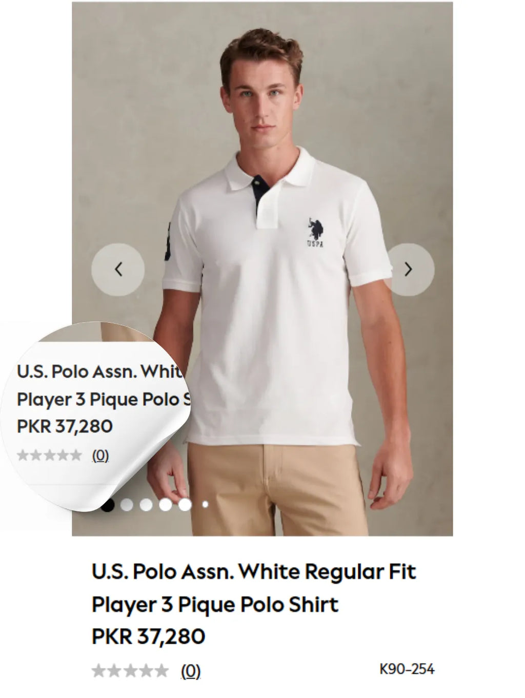 U.S. Polo Assn. Men’s Classic Fit Pique Polo Shirt