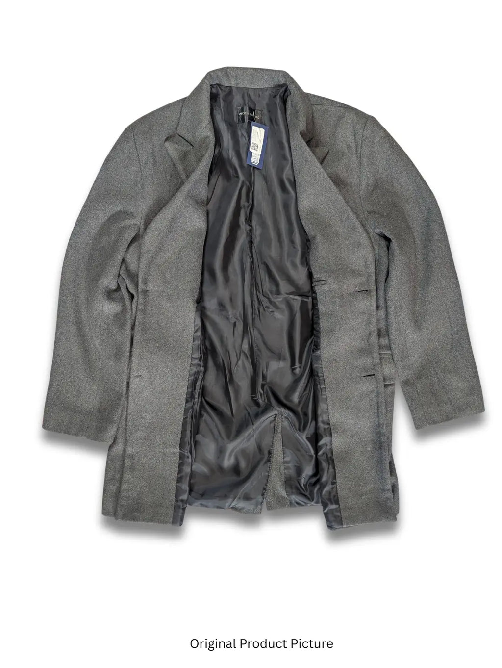 Unicode Standard Men Mid Long Coat