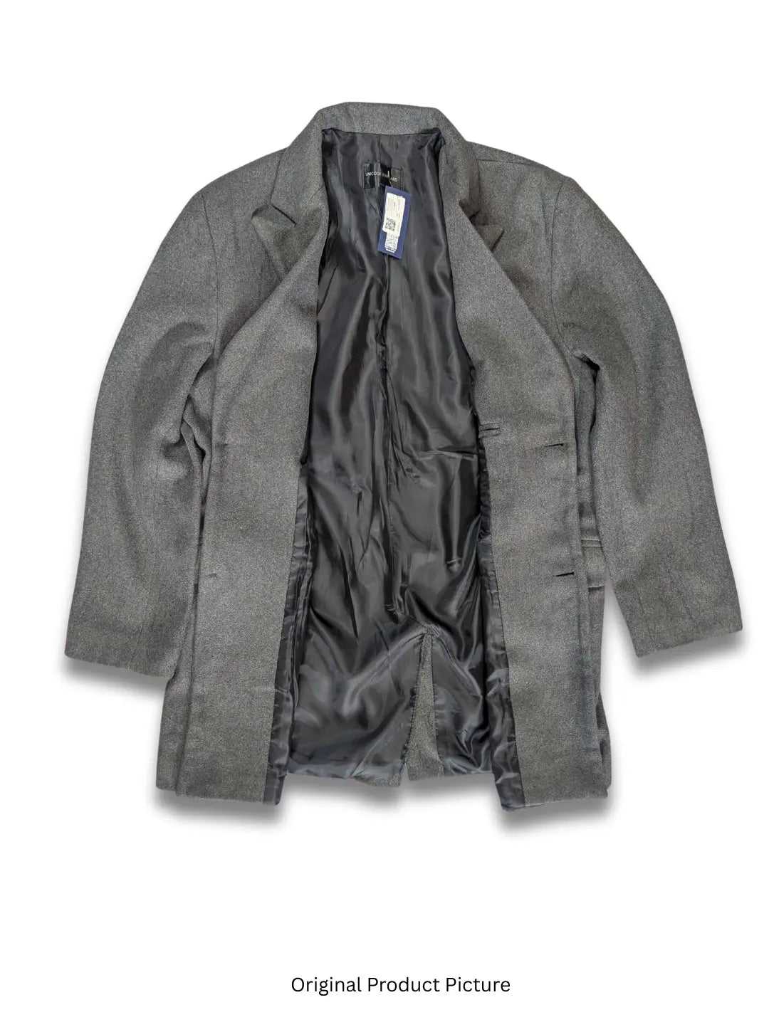 Unicode Standard Men Mid Long Coat