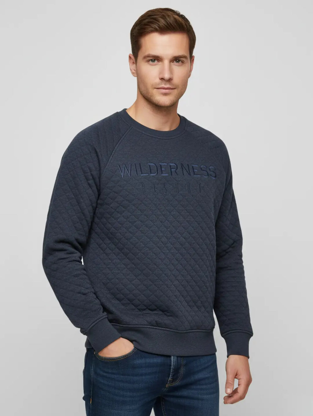 Men’s Quilted Wilderness Resort Sweatshirt