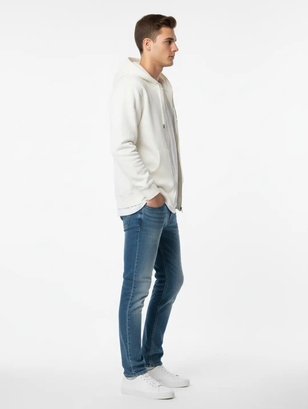 Men's Yale University Zipper Hoodie