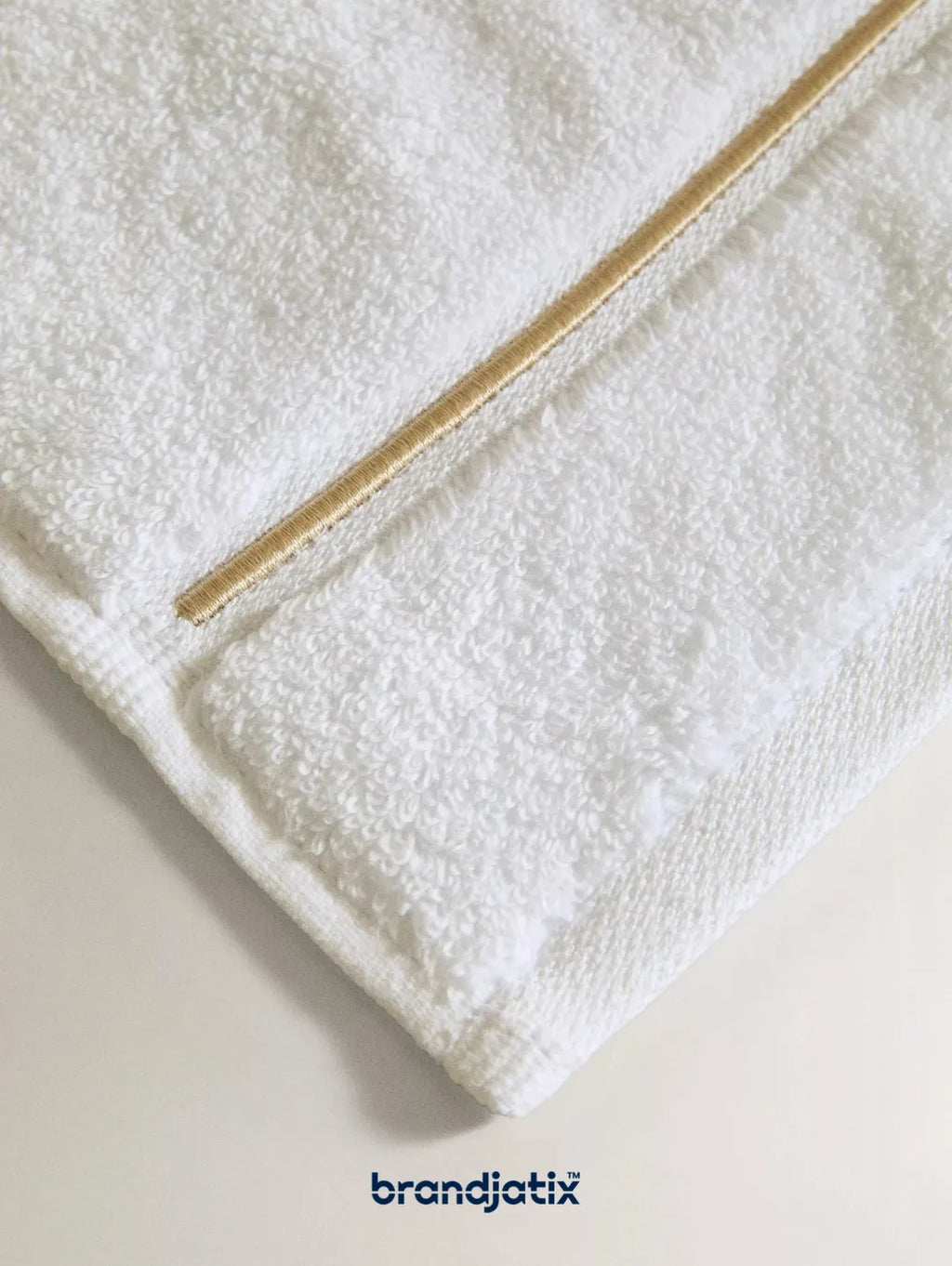 Zara Home Embroidered Trim Towel