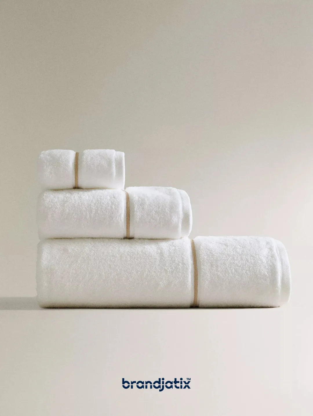 Zara Home Embroidered Trim Towel