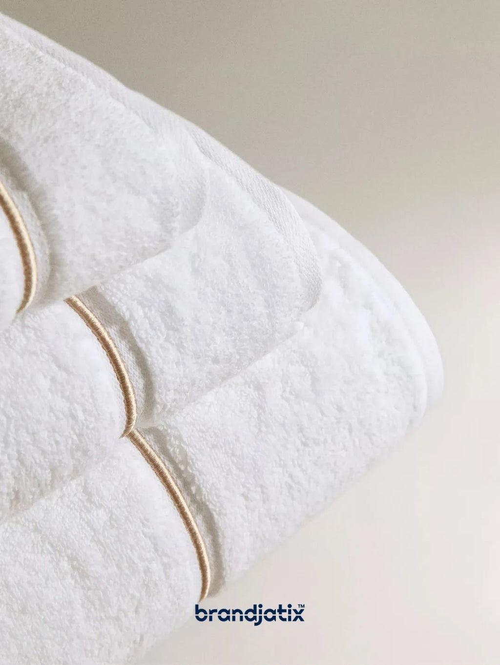 Zara Home Embroidered Trim Towel