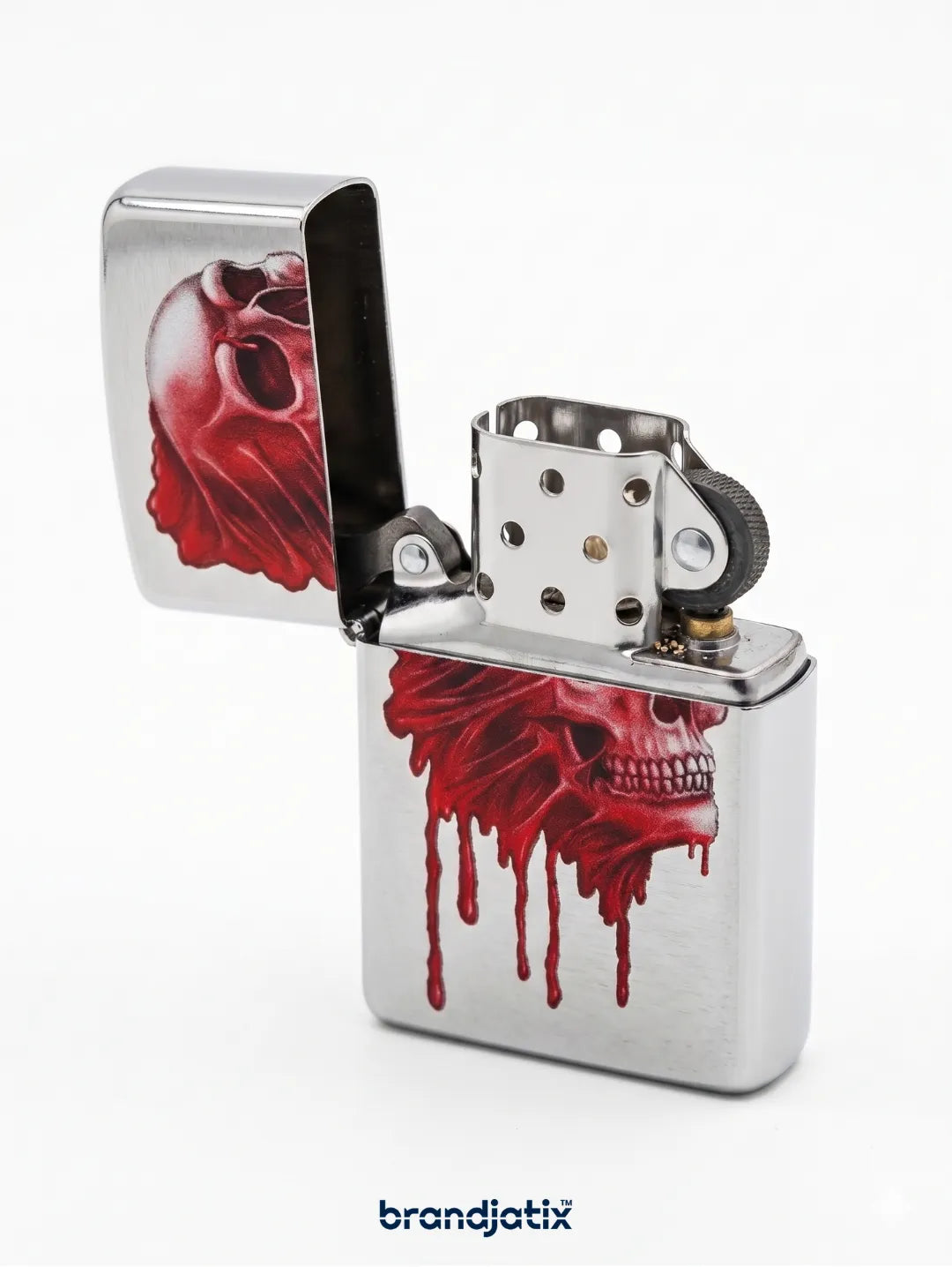 Original Zippo Lighter | Dripping Red Skull-Model 49603 | Made in USA