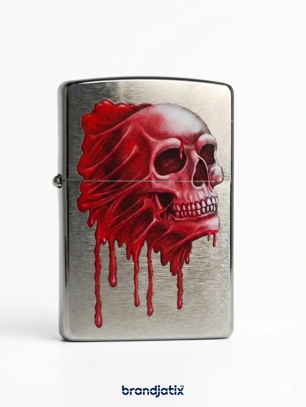 Original Zippo Lighter | Dripping Red Skull-Model 49603 | Made in USA