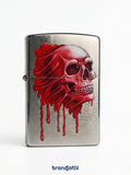 Original Zippo Lighter | Dripping Red Skull-Model 49603 | Made in USA