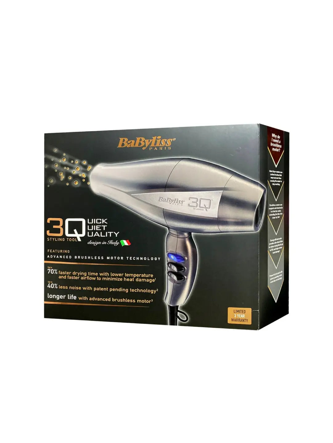 BaByliss 3Q Styling Tool Hair Dryer | Japanese Model